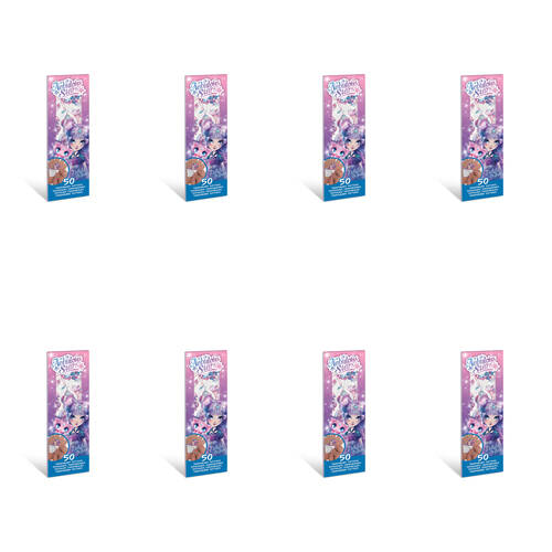8PK Nebulous Stars Temporary Tattoo Mini Pad - Assorted 7y+