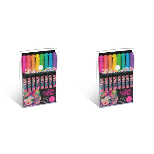 16pc Nebulous Stars Gel Pen Writing Stationery - Assorted
