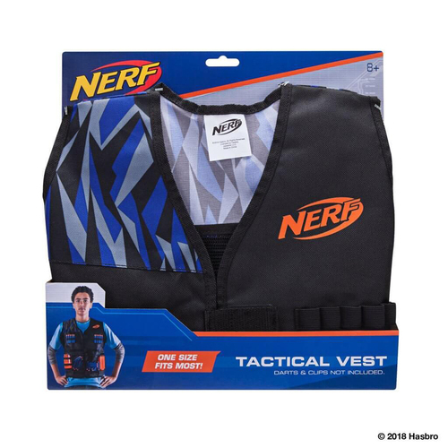 Nerf Elite Foam Blaster Kids/Childrens Toy Tactical Vest 8y+
