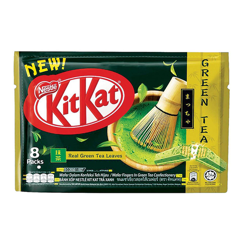 8pc 136g Nestle Kit Kat Green Tea Share Bag