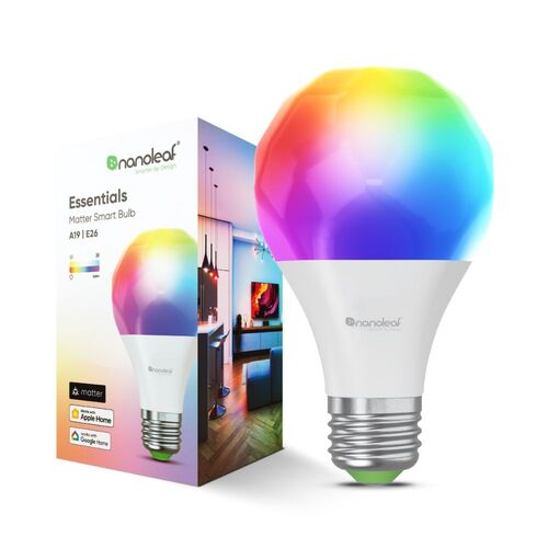 Nanoleaf Essentials Matter Smart Bulb E27/A19 LED Light