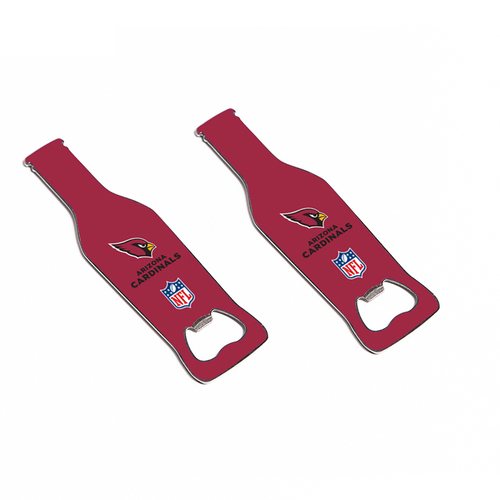 2PK NFL Arizona Cardinals 10cm Beer/Soda Bottle Cap Opener