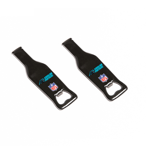 2PK NFL Carolina Panthers 10cm Beer/Soda Bottle Cap Opener