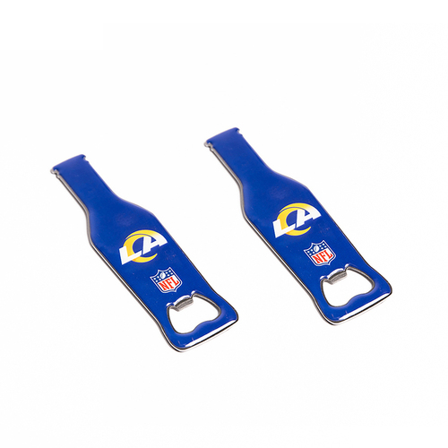 2PK NFL Los Angeles Rams 10cm Beer/Soda Bottle Cap Opener