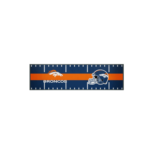 NFL Denver Broncos Bar Runner Counter Top Mat 89x24cm