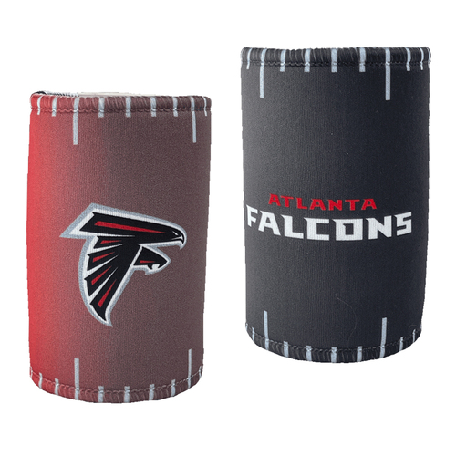2PK NFL Atlanta Falcons 11.5cm Stubby Can/Bottle Beverage Holder