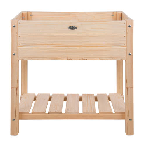 Esschert Design Wooden Raised Garden Plant Bed Outdoor Decor Small