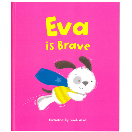 Lucy Is Brave 23cm Children Personalised Book Kids Party Gift