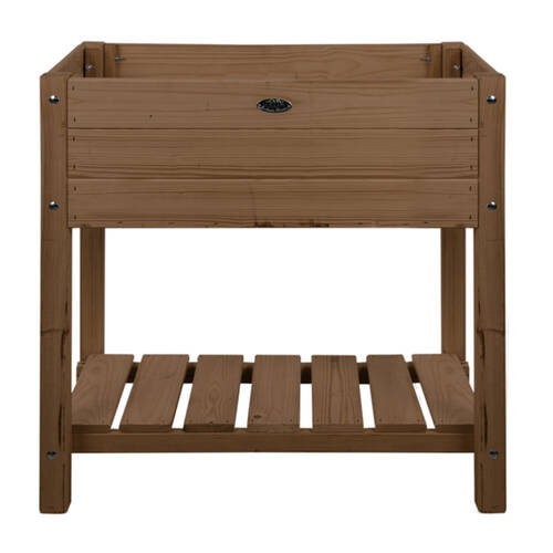 Esschert Design Garden Wooden Raised Bed Outdoor Home Decor Small Brown