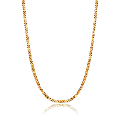 Culturesse Angele Adjustable 46cm Fine Gold Spine Necklace