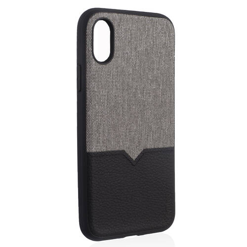 Evutec iPhone X/XS Northill Case W/AFIX Vent Mount - Canvas Black