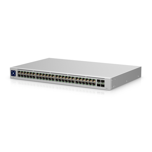 Ubiquiti UniFi 48 port Managed Gigabit Layer2 & Layer3 switch - 48x Gigabit Ethernet Ports 4x SFP Port Touch Display