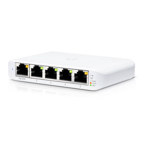 Ubiquiti USW Flex Mini Compact 5 Port Gigabit Switch