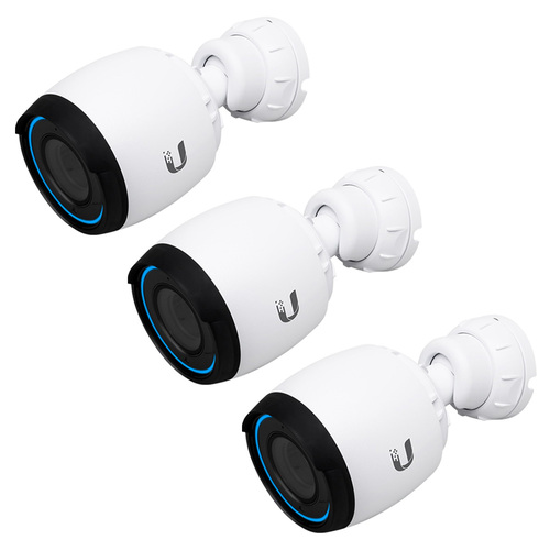 Ubiquiti UniFi Video Camera UVC-G4-PRO Infrared IR 4K Video- 802.3af is embedded - 3 Pack