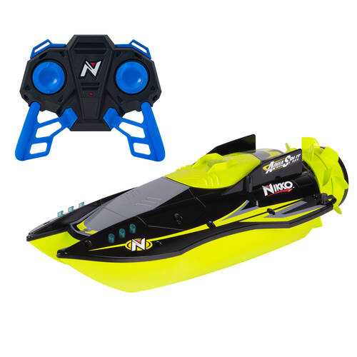 Nikko RC 33cm Remote Control Speed Boat Aqua Split 6y+