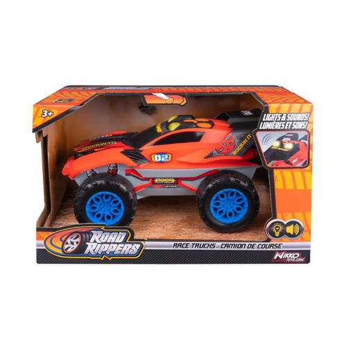 Nikko Road Rippers Race Trucks Toy with Mutiple LED Lights 3y+ Assorted