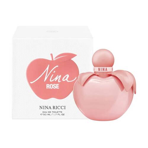 Nina Ricci Rose Womens Fragrance EDT Eau De Toilette Spray Bottle 50mL