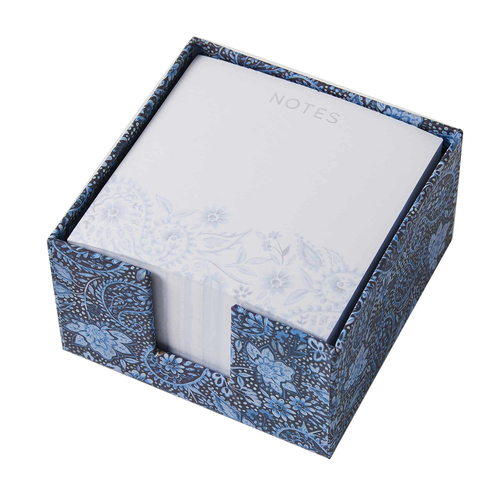 Pilbeam Living Paisley 10cm Memo Note Block Paper