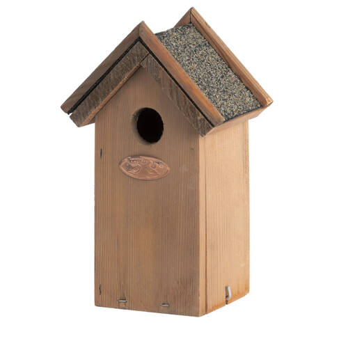 Esschert Design Wren Nesting Box w/ Bitumen Roof Garden Outdoor Decor 22.4cm