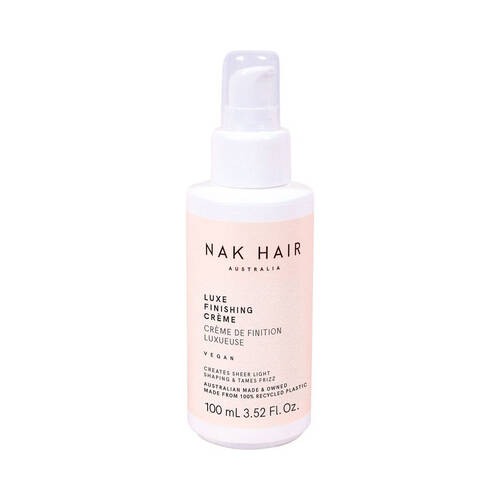 NAK Luxe Finishing Crème Frizz Control Nourishing/Hydrating 100ml Hair Care