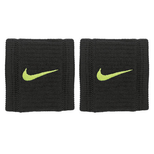 Nike Reveal Wristbands - Black/Volt - | KG Electronic