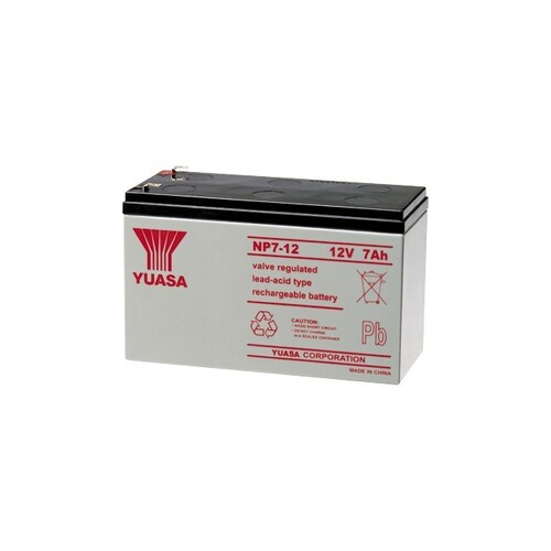 12V 7.2AMP YUASA SLA BATTERY