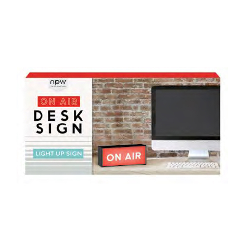 Npw Gifts On Air Desk Light Home/Office Decorative Sign Display