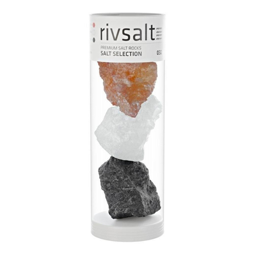 3pc Rivsalt Premium Salt Rocks Selection Large 240g