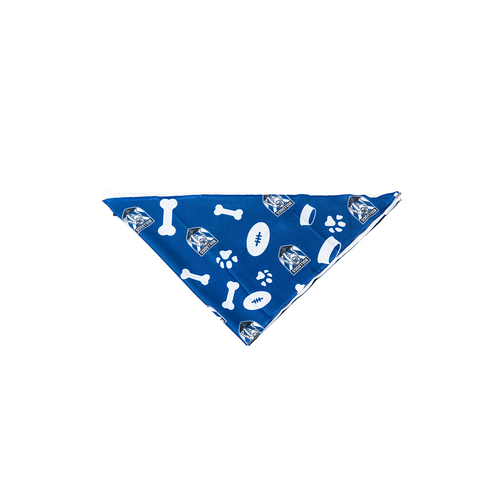 NRL Canterbury Bulldogs Pet Dog Bandana Neckerchief Accessory S