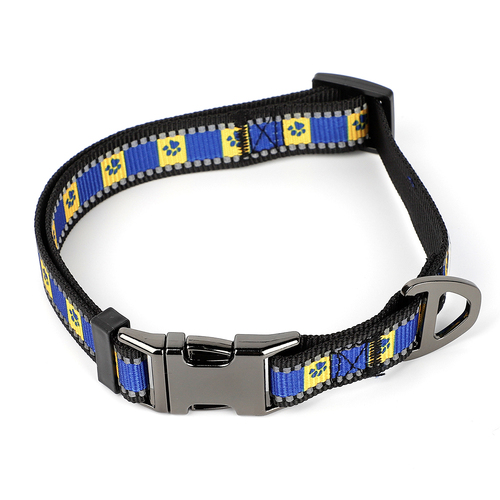 NRL Parramatta Eels Pet/Dog Adjustable Nylon Collar