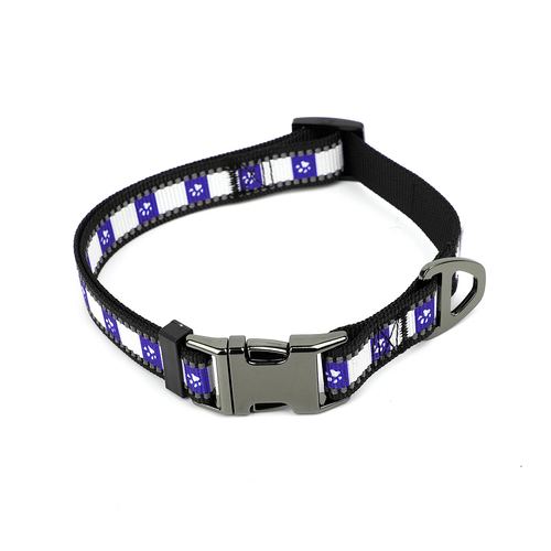 NRL Melbourne Storm Pet/Dog Adjustable Nylon Collar