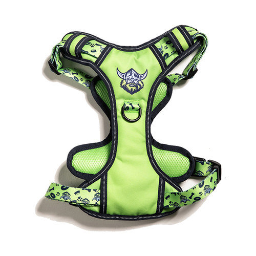 NRL Canberra Raiders Pet Dog Padded Harness Adjustable Vest XL