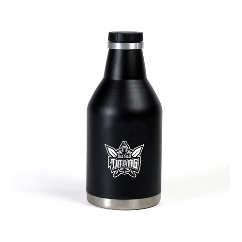 NRL Gold Coast Titans Stainless Steel Beer Growler 2L