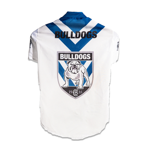 NRL Canterbury Bulldogs Pet Dog Sports Jersey Clothing L