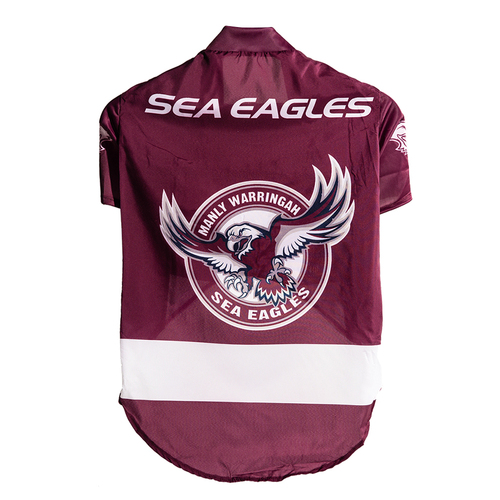 NRL Manly Sea Eagles Pet Dog Sports Jersey Clothing L