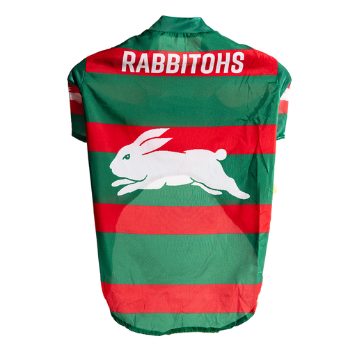 NRL South Sydney Rabbitohs Pet Dog Sports Jersey Clothing XS