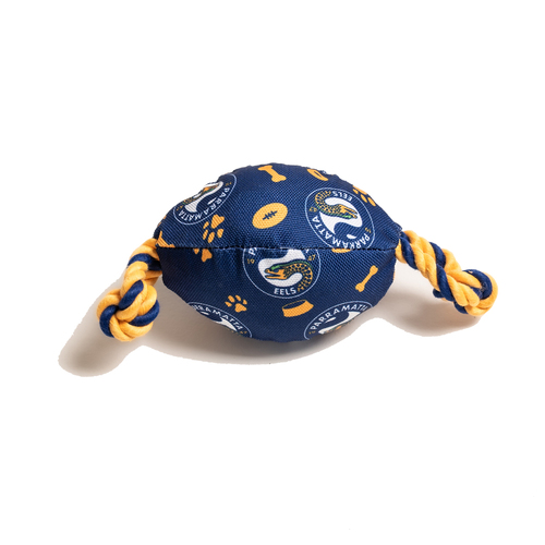 The Stubby Club Parramatta Eels NRL Themed Pet Chew Toy