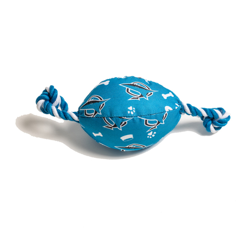 The Stubby Club Cronulla Sharks NRL Themed Pet Chew Toy