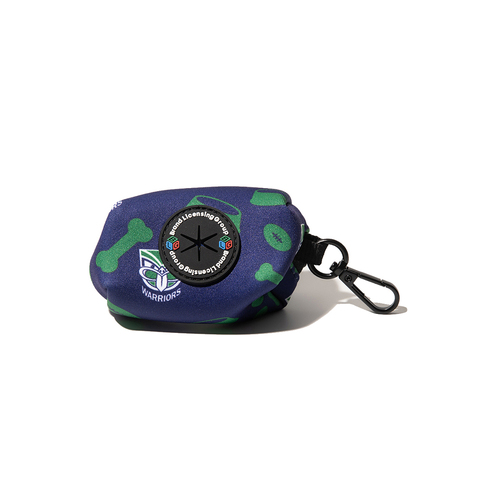 NRL New Zealand Warriors Pet Dog Poop Bag Holder/Dispenser