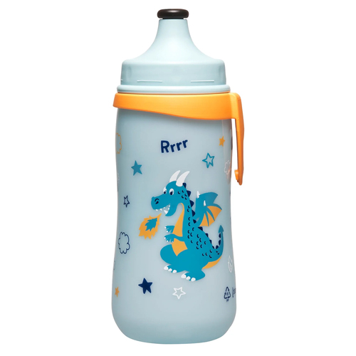 Nip Baby Kids Drink Bottle Cup 330ml Blue Dragon 18m+