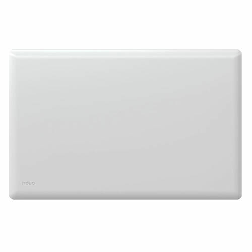 Nobo 750W Slimline Panel Heater w/Castors & Thermostat - White