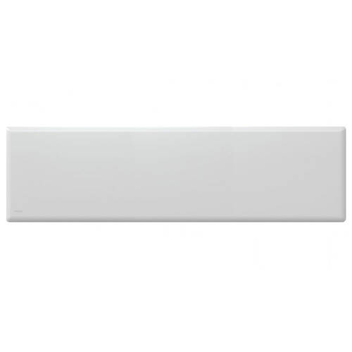 Nobo 2.4kW Slimline Panel Heater w/Castors & Thermostat - White