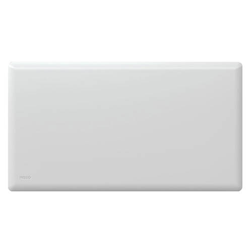 Nobo 1000W Slimline Panel Heater w/ Castors & Timer - White