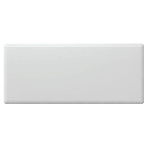 Nobo 1250W Slimline Panel Heater w/Castors & Timer - White