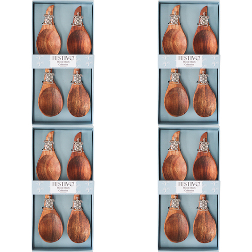 4x 4pc LVD Canape Servers Turtle Home Kitchen Serveware/Tableware