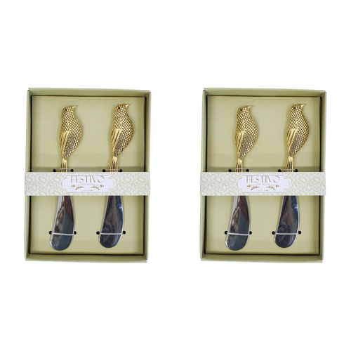 2x LVD Spreader 2pc Bird Home Kitchen Serveware/Tableware