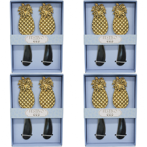 4x LVD Spreaders 2pc Pineapple Home Kitchen Serveware/Tableware