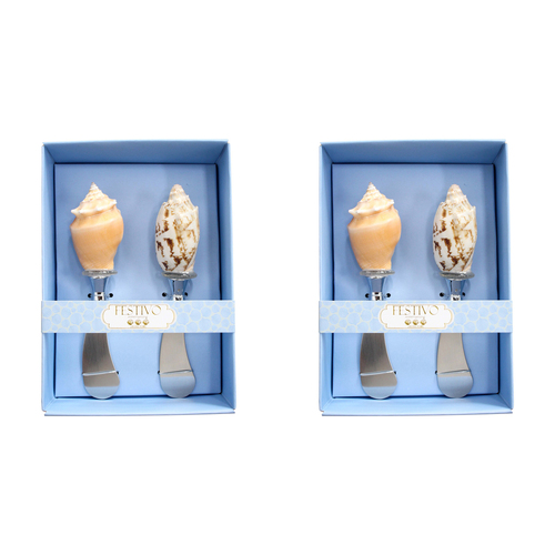 2x 2pc LVD Spreader Shell Handle Home Kitchen Serveware/Tableware