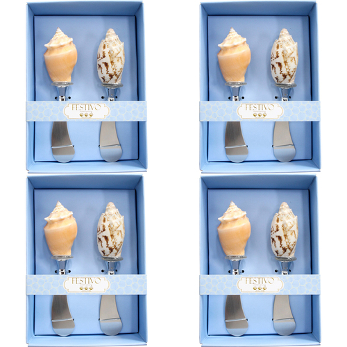 4x 2pc LVD Spreader Shell Handle Home Kitchen Serveware/Tableware