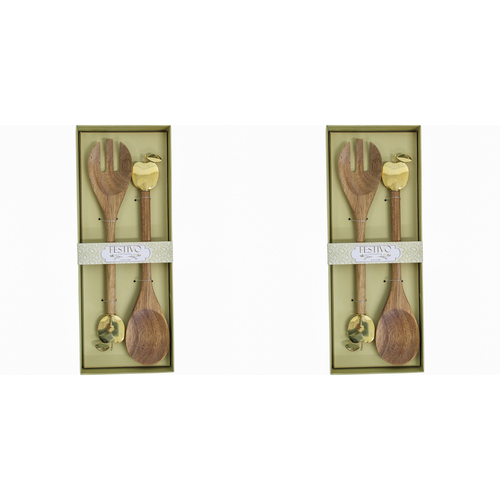 2x 2pc LVD Server Apple Home Kitchen Serveware/Tableware